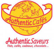 Logo de la marque Authentic cafés SAINT ETIENNE