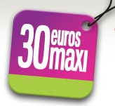 Logo marque 30 euros maxi