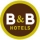 Logo de la marque Hotel b&b - STRASBOURG Nord Industrie 
