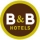 Logo de la marque Hotel b&b - BREST Kergaradec