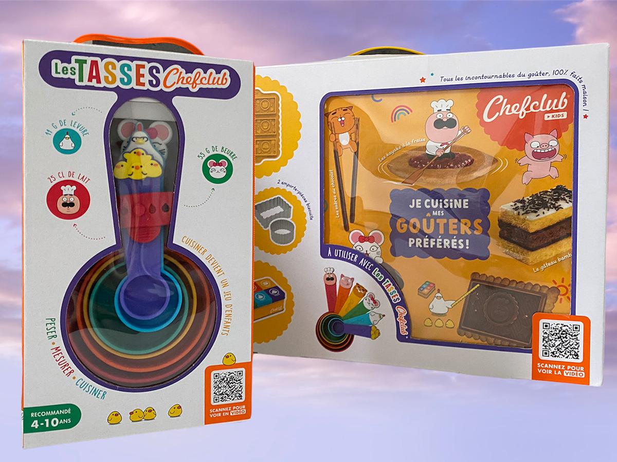 Coffret Cuisine des Goûters d'enfant Chefclub Kids