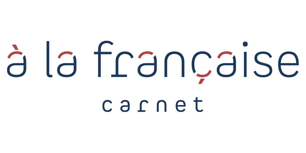 Logo marque à la française carnet