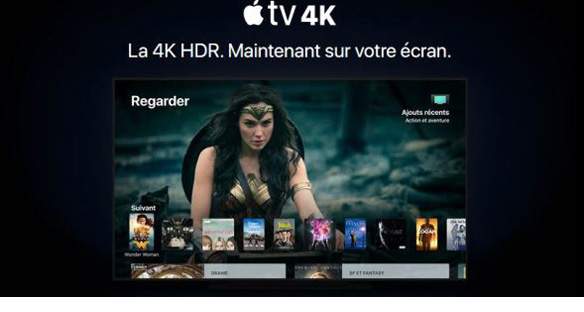 Zoom sur l'Apple TV 4K