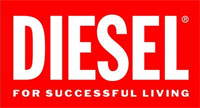 Logo de la marque Diesel - Cannes 