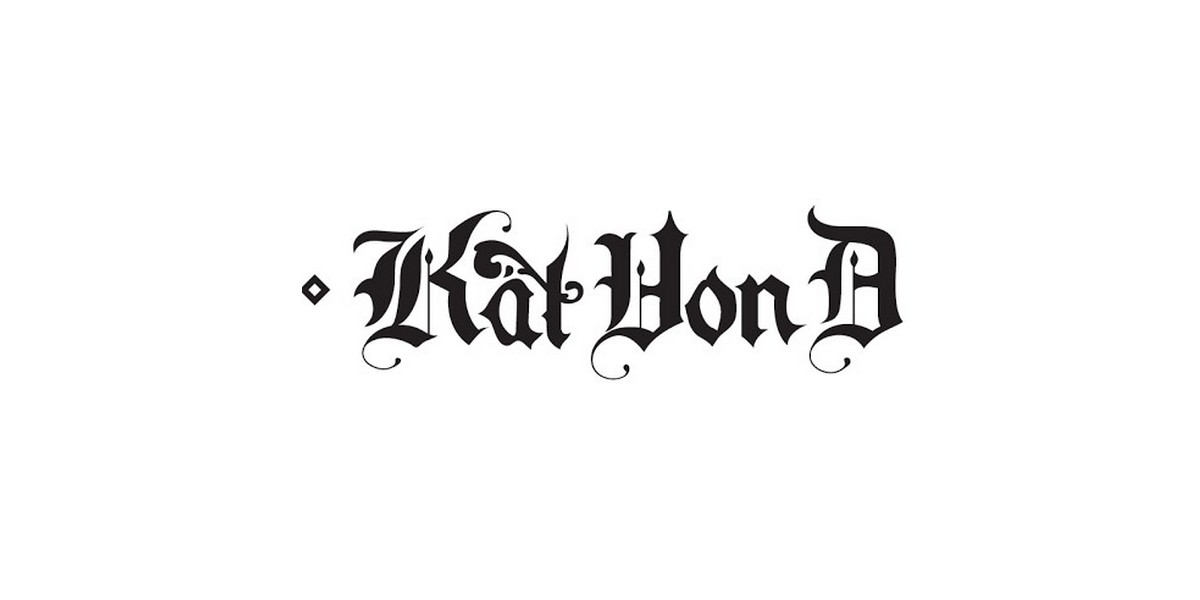 Logo marque Kat Von D