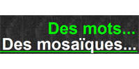 Logo marque Des mots... Des mosaïques...