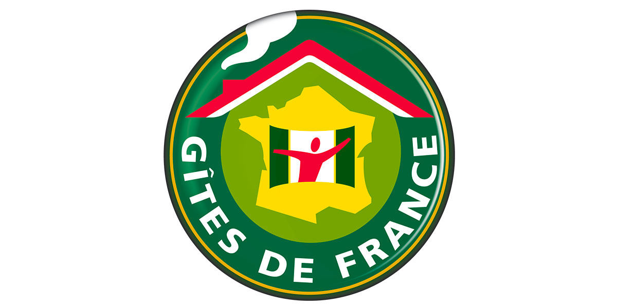 Logo de la marque gites de France - 3 épis