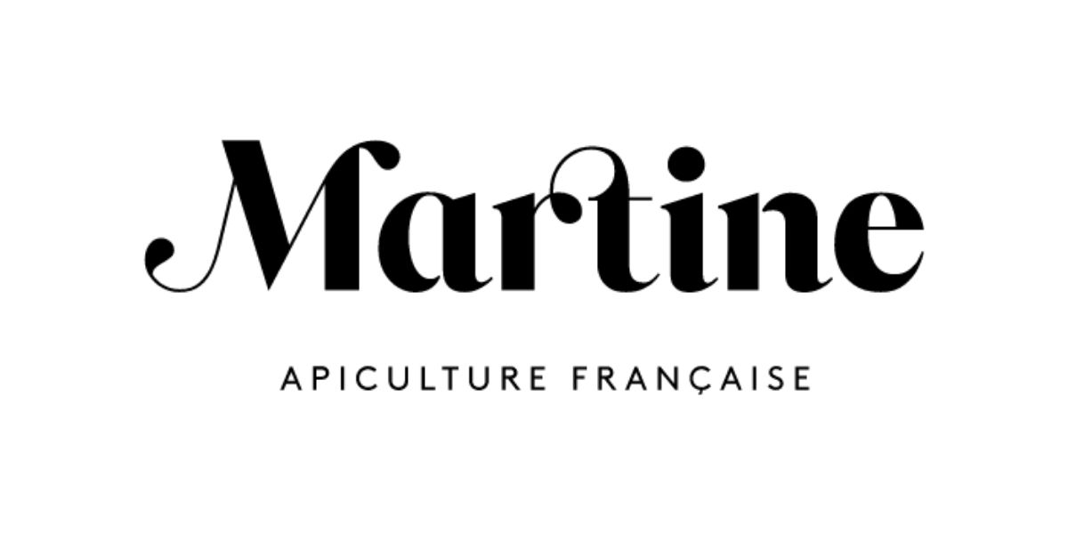 Logo marque Miel Martine