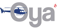Logo marque Oya Vendée hélicoptère
