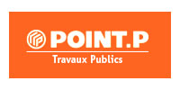 Logo de la marque Point.P Travaux Publics - CAUDAN LORIENT 