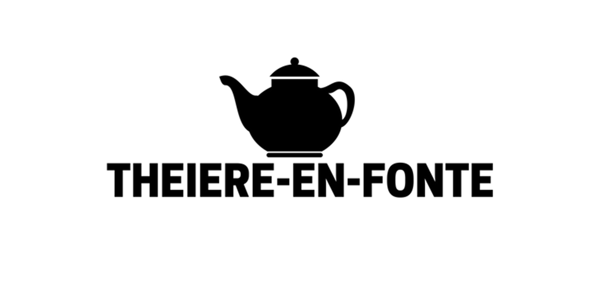 Logo marque Théière en Fonte