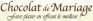Logo marque Chocolat de Mariage