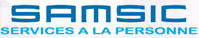Logo de la marque SAMSIC Services à la personne
