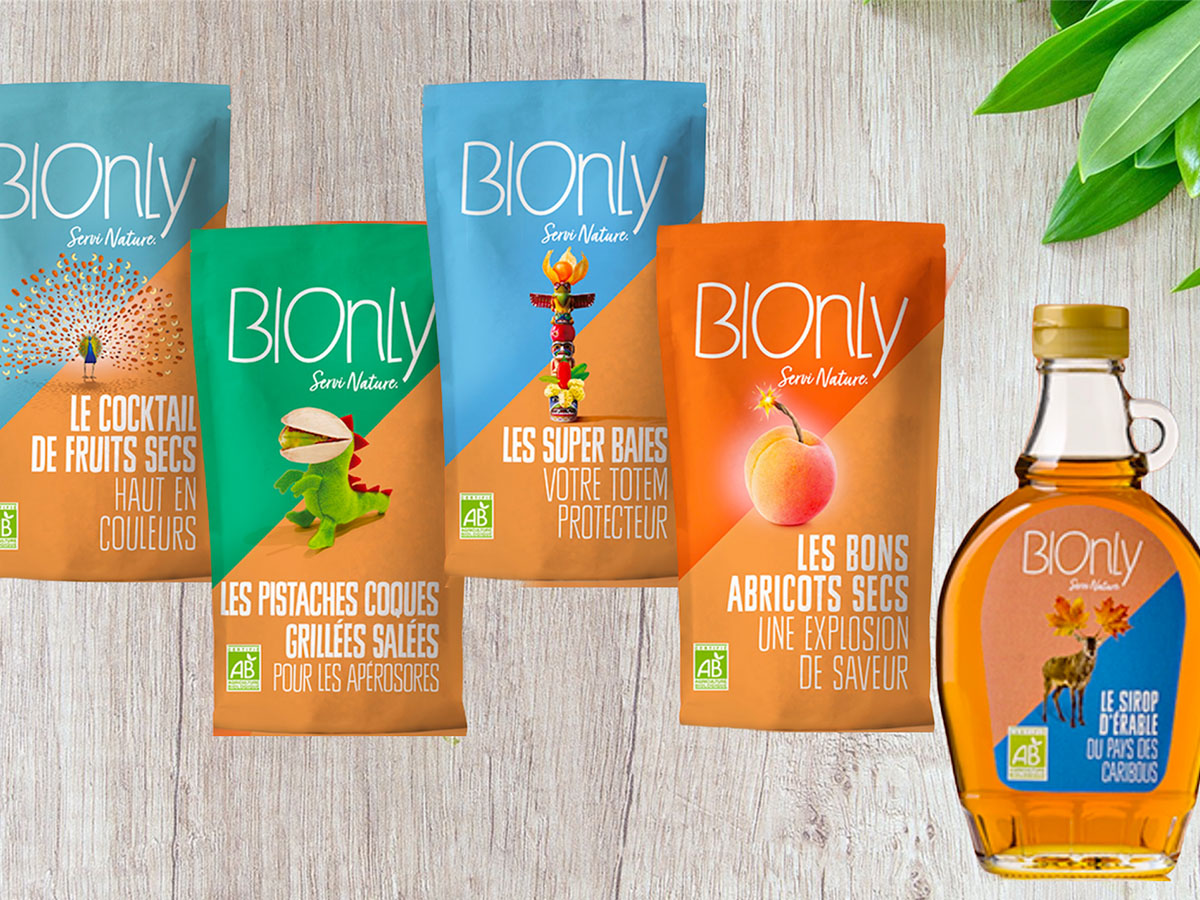 Nous avons testé les produits BIOnly, qui vont mettre du fun au rayon épicerie ! 