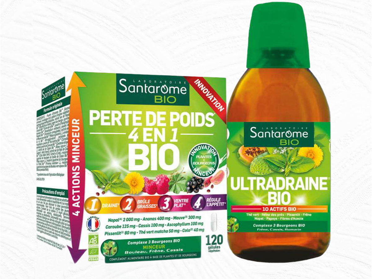 Nous avons testé le Perte de Poids 4 en 1 Bio de la marque Santarome Bio !